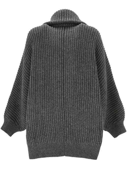 English rib cashmere sweater with zip opening Brunello Cucinelli | M52509906C079